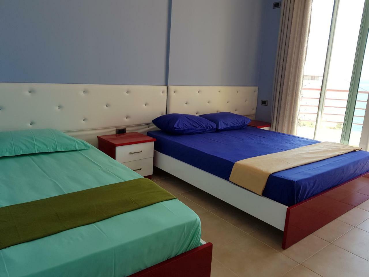 Apartment Of Beautiful Dreams Over The Sea Sarande Bagian luar foto